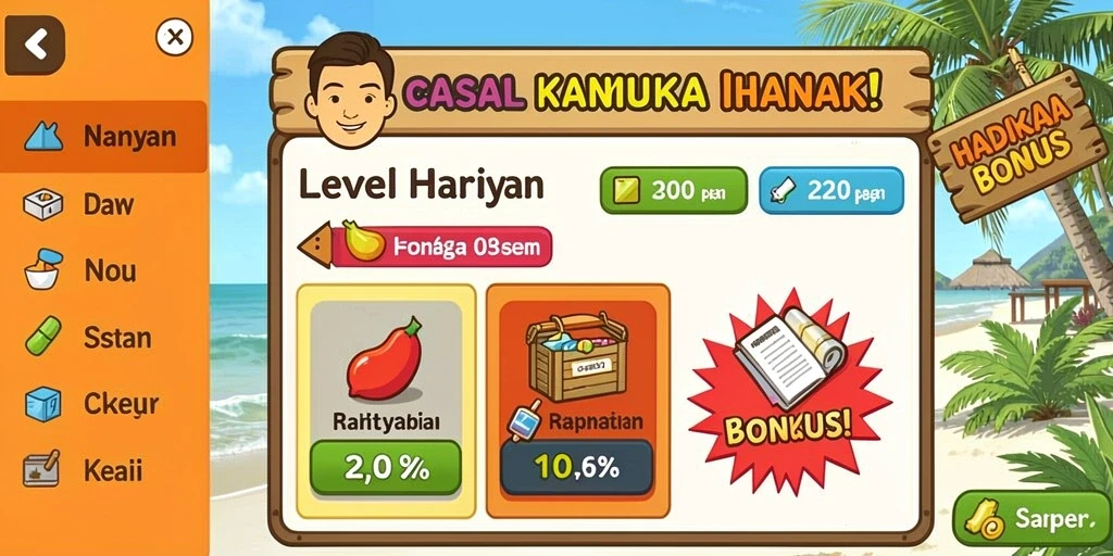 Fitur kompetisi online yang mengasyikkan.
