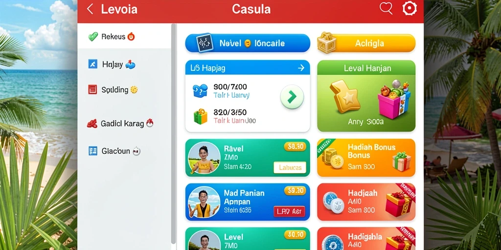 Berbagai tema slot yang menarik dan penuh warna.