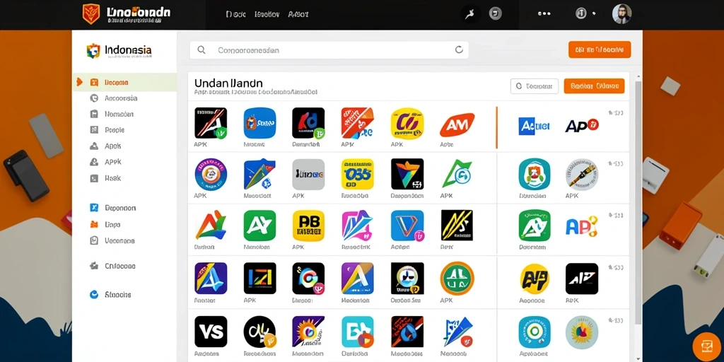 Menu dalam game yang mudah dinavigasi dan intuitif.