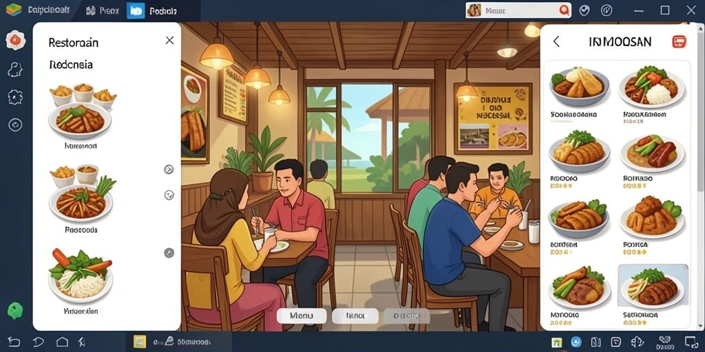 Interaksi sosial yang seru antar pemain.