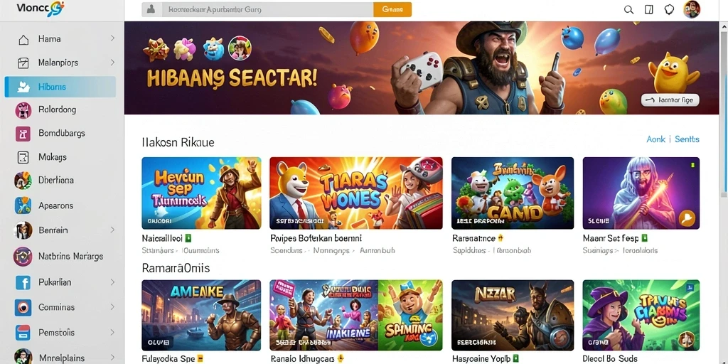 Tantangan permainan yang mendebarkan dan seru.